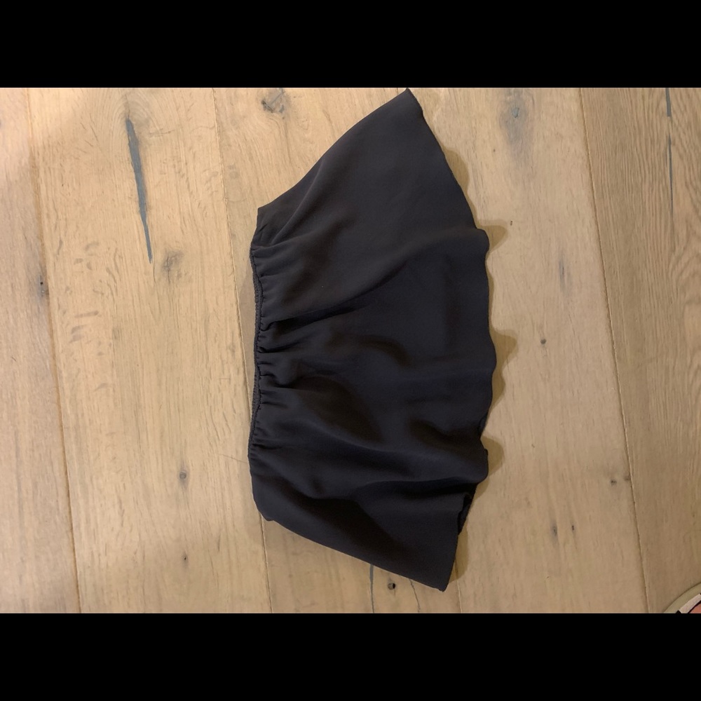 Aritzia Strapless Crop Top